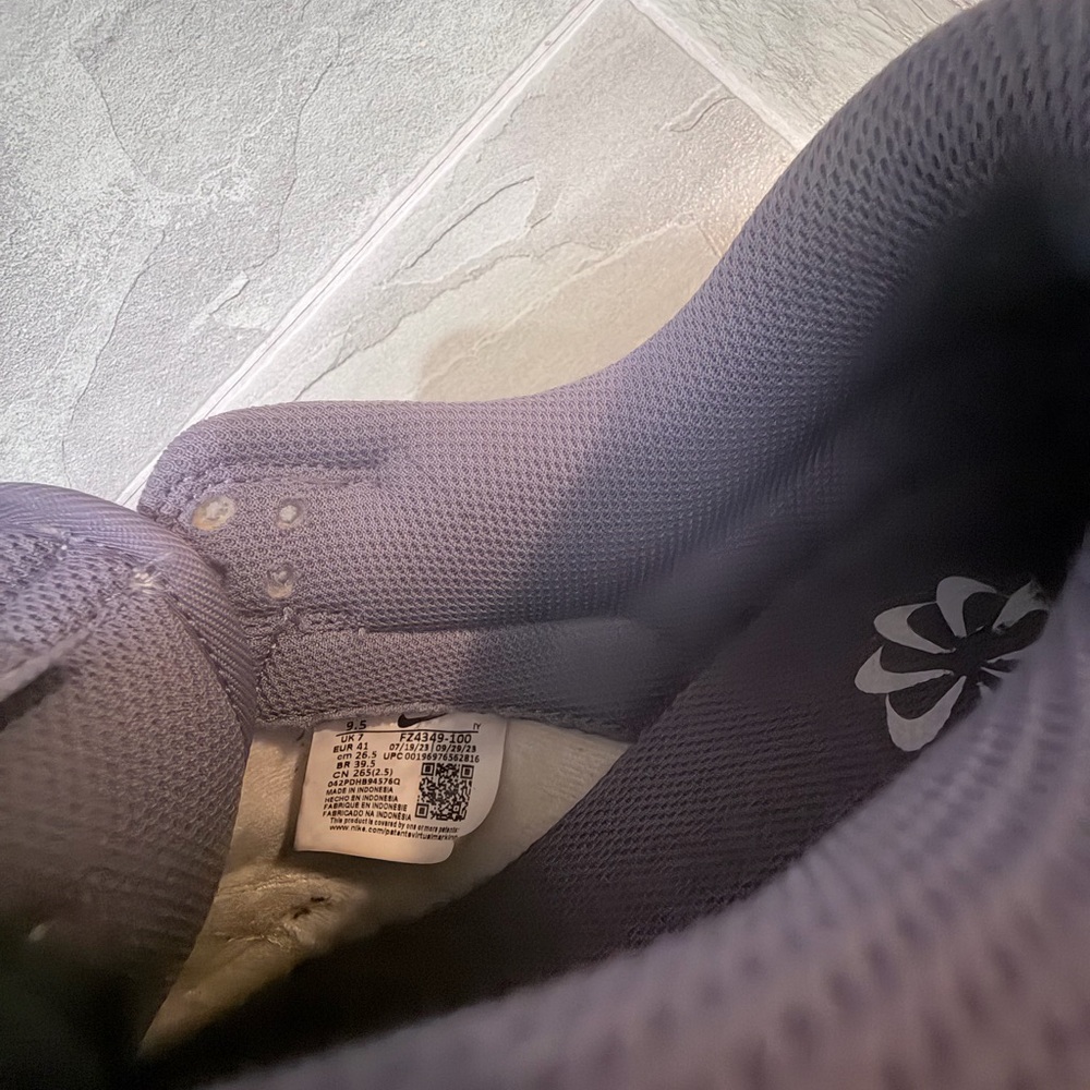 Nike Purple and White Nike Dunks - Picture 3 of 4